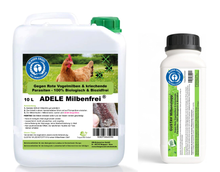 Lade das Bild in den Galerie-Viewer, Set - Adele Milbenfrei® 10 Liter &amp; Gustav Milbenstopp® 1,2 Liter gebrauchsfertig
